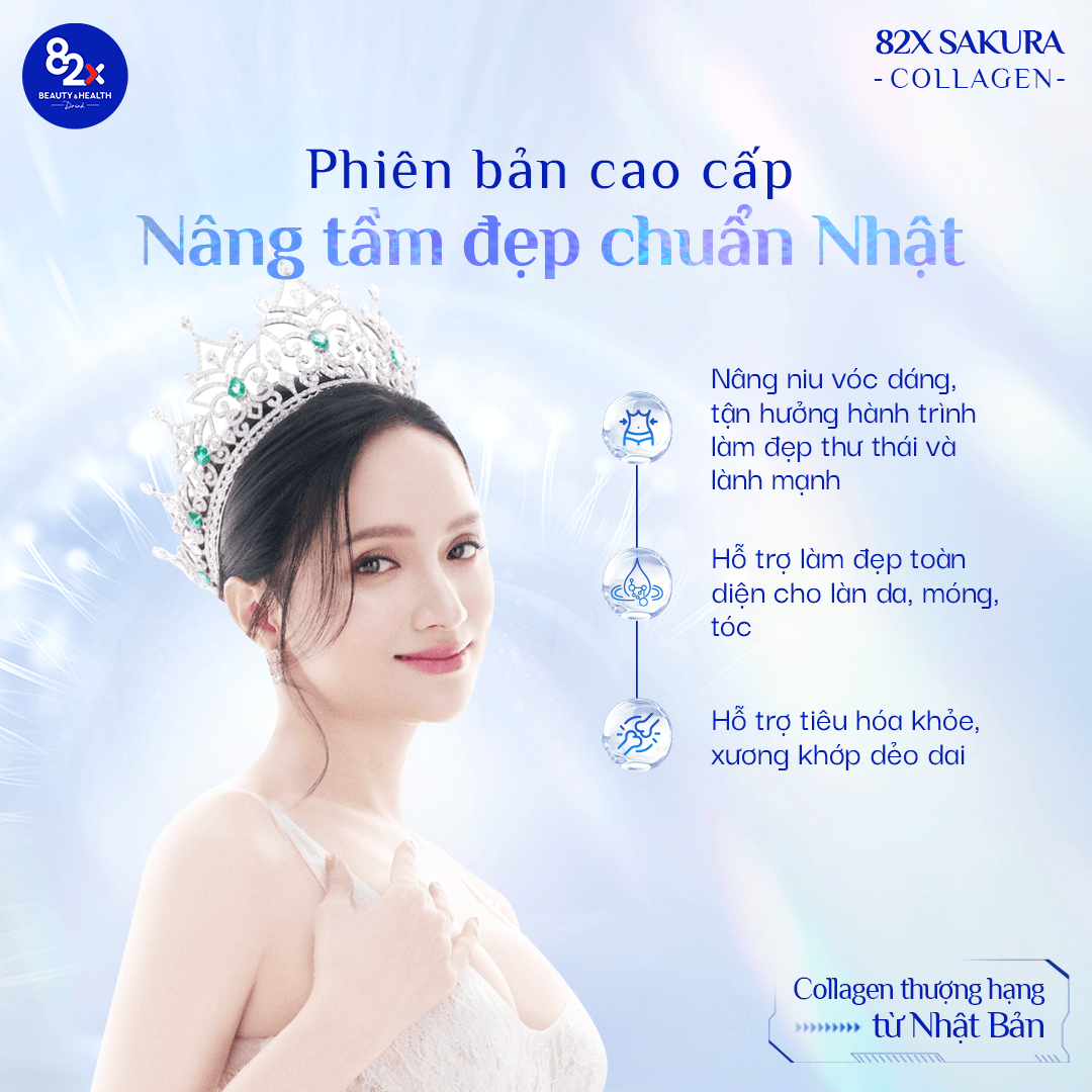 Thực phẩm bảo vệ sức khỏe Collagen 82X 120000 Sakura Premium - Hình ảnh 6
